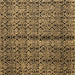 Square Abstract Brown Modern Rug, abs5003brn