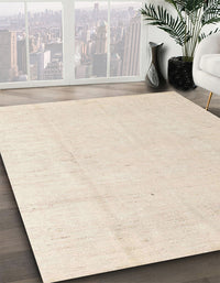 Abstract Wheat Beige Solid Rug, abs5004