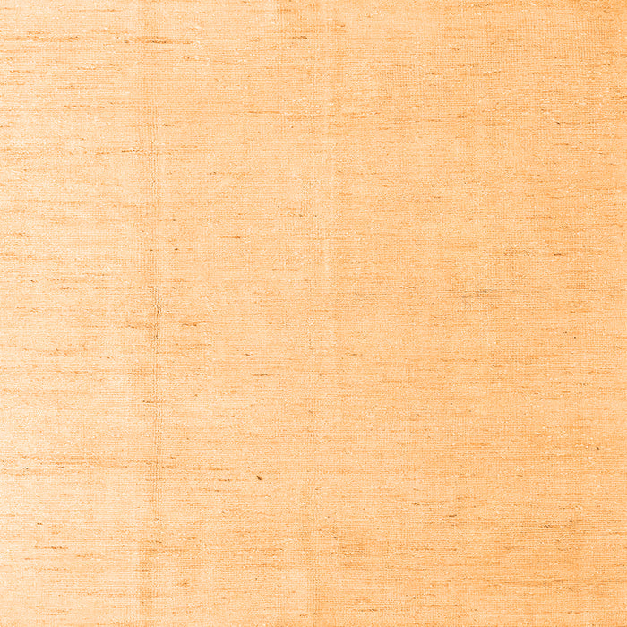 Square Solid Orange Modern Rug, abs5004org