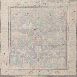 Square Machine Washable Abstract Desert Sand Beige Rug, wshabs5005