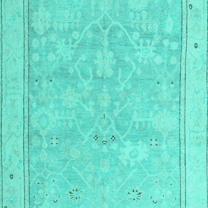 Oriental Turquoise Traditional Rug, abs5005turq