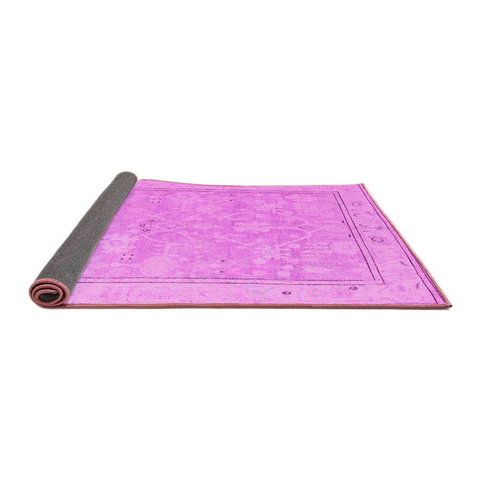 Sideview of Oriental Pink Traditional Rug, abs5005pnk