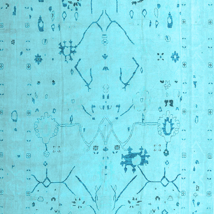 Oriental Light Blue Traditional Rug, abs5006lblu