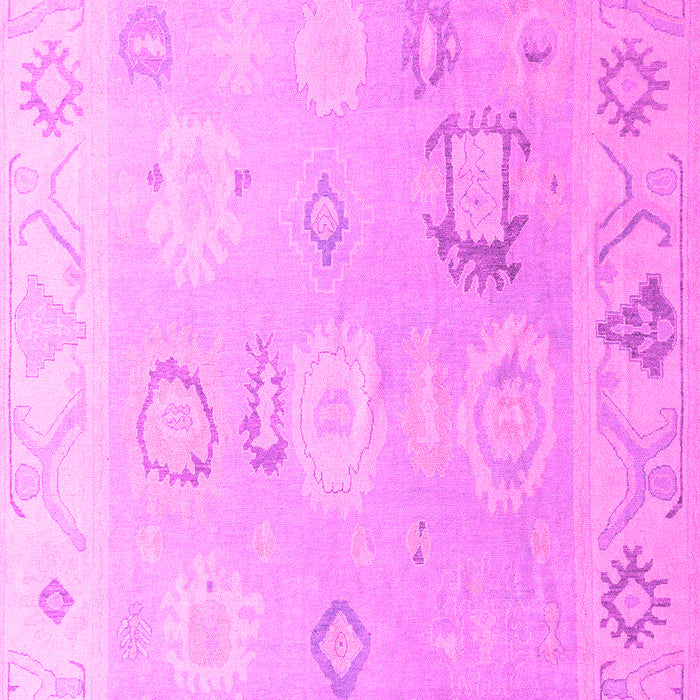 Machine Washable Oriental Pink Traditional Rug, wshabs5007pnk