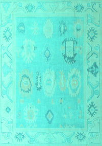 Oriental Turquoise Traditional Rug, abs5007turq