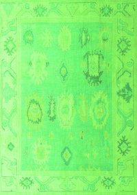 Oriental Green Traditional Rug, abs5007grn