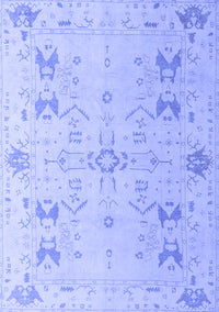 Oriental Blue Traditional Rug, abs5008blu