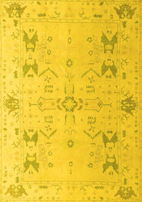 Oriental Yellow Traditional Rug, abs5008yw