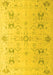 Oriental Yellow Traditional Rug, abs5008yw