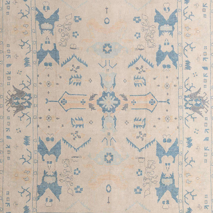 Abstract Sage Green Oriental Rug, abs5008