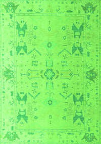 Oriental Green Traditional Rug, abs5008grn