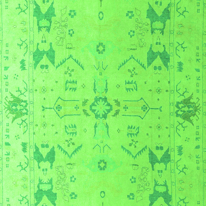 Oriental Green Traditional Rug, abs5008grn