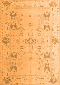 Oriental Orange Traditional Rug, abs5008org