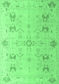 Oriental Emerald Green Traditional Rug, abs5008emgrn