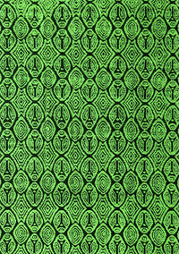 Abstract Green Modern Rug, abs5009grn