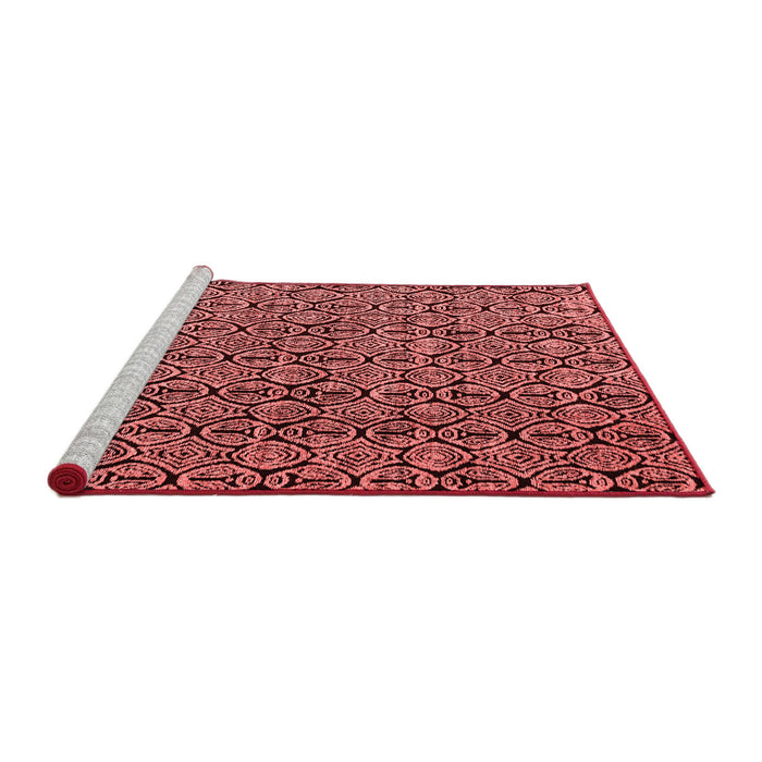 Modern Red Washable Rugs