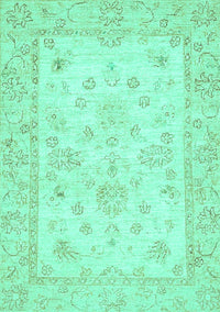 Oriental Turquoise Traditional Rug, abs500turq