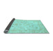 Sideview of Oriental Light Blue Traditional Rug, abs500lblu