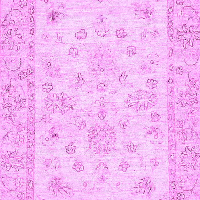 Machine Washable Oriental Purple Traditional Area Rugs, wshabs500pur