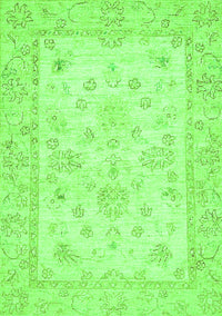 Oriental Green Traditional Rug, abs500grn