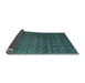 Sideview of Abstract Light Blue Modern Rug, abs5010lblu