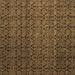 Square Machine Washable Abstract Brown Modern Rug, wshabs5010brn