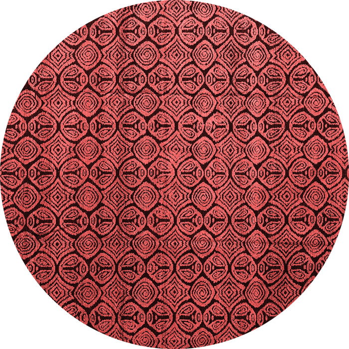 Abstract Red Modern Rug, abs5010red