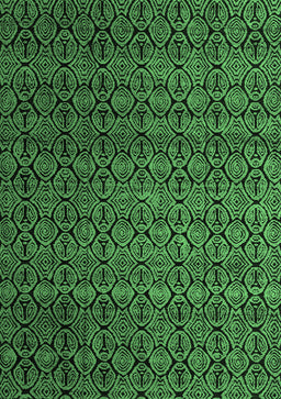 Abstract Emerald Green Modern Rug, abs5010emgrn