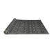 Sideview of Abstract Gray Modern Rug, abs5010gry