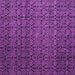 Square Machine Washable Abstract Purple Modern Area Rugs, wshabs5010pur