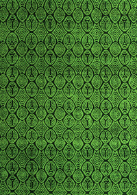 Abstract Green Modern Rug, abs5010grn