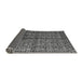 Sideview of Abstract Gray Modern Rug, abs5011gry