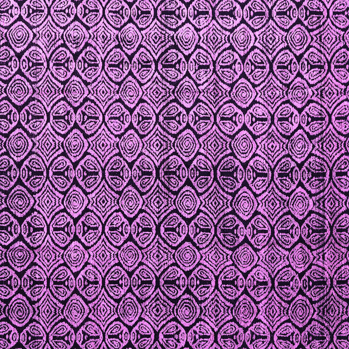 Square Machine Washable Abstract Purple Modern Area Rugs, wshabs5011pur