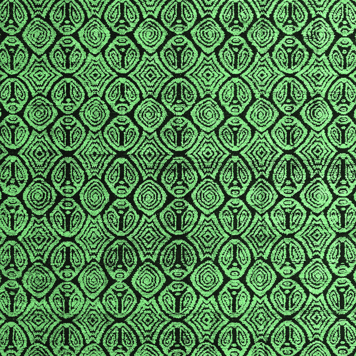 Abstract Emerald Green Modern Rug, abs5011emgrn