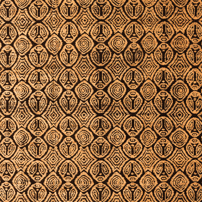 Machine Washable Abstract Orange Modern Area Rugs, wshabs5011org