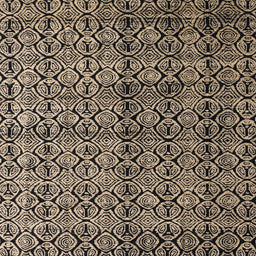 Square Abstract Brown Modern Rug, abs5011