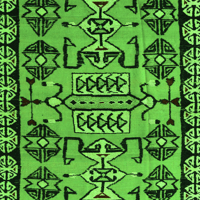 Machine Washable Abstract Green Modern Area Rugs, wshabs5012grn