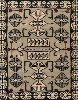 Abstract Brown Modern Rug, abs5012