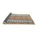 Sideview of Abstract Brown Modern Rug, abs5013