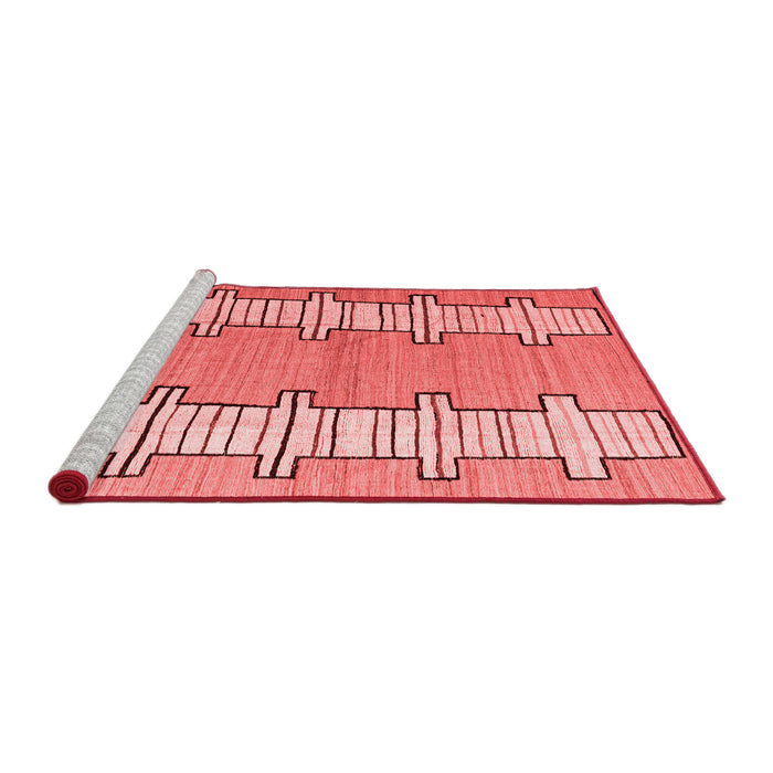 Modern Red Washable Rugs