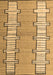 Abstract Brown Modern Rug, abs5013brn