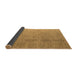 Sideview of Oriental Brown Modern Rug, abs5014brn