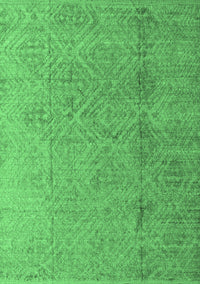 Oriental Emerald Green Modern Rug, abs5014emgrn