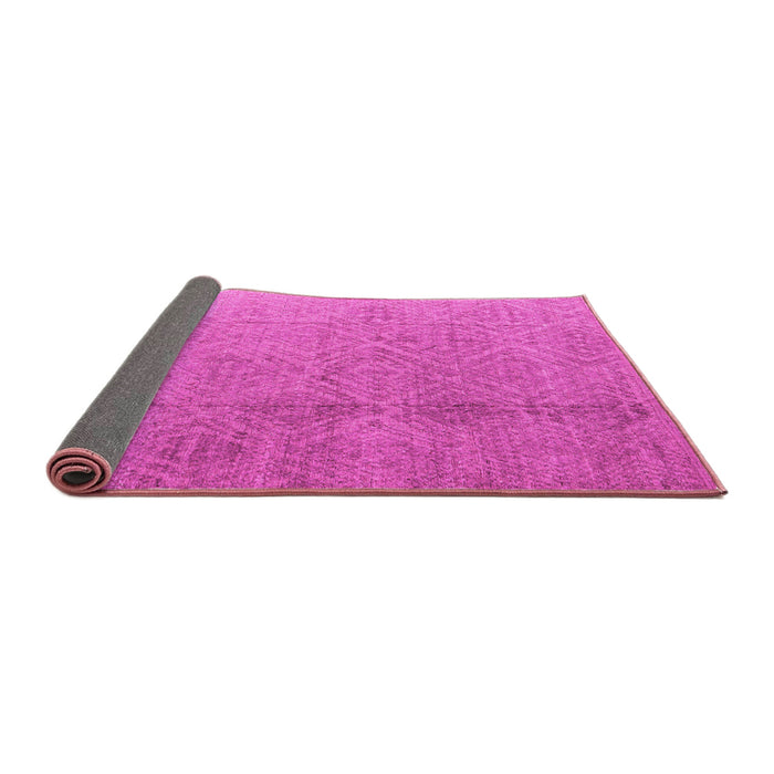 Sideview of Oriental Pink Modern Rug, abs5014pnk