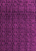 Machine Washable Oriental Pink Modern Rug, wshabs5015pnk