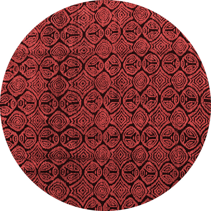 Machine Washable Oriental Red Modern Rug, wshabs5015red
