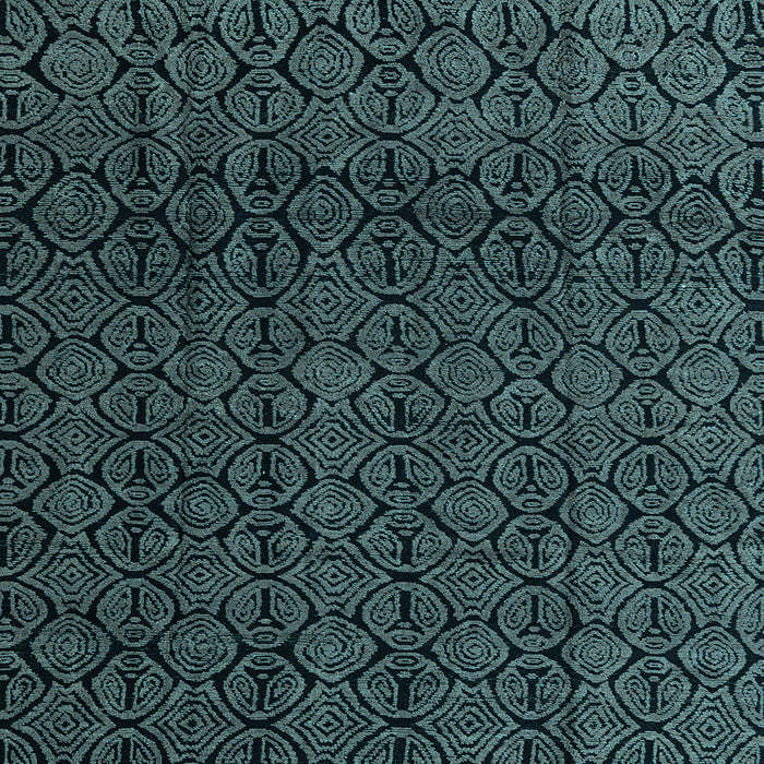 Square Oriental Light Blue Modern Rug, abs5015lblu