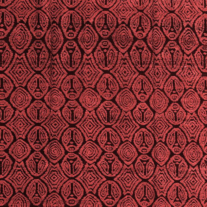 Machine Washable Oriental Red Modern Rug, wshabs5015red