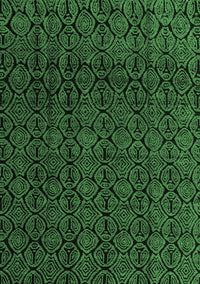 Oriental Emerald Green Modern Rug, abs5015emgrn