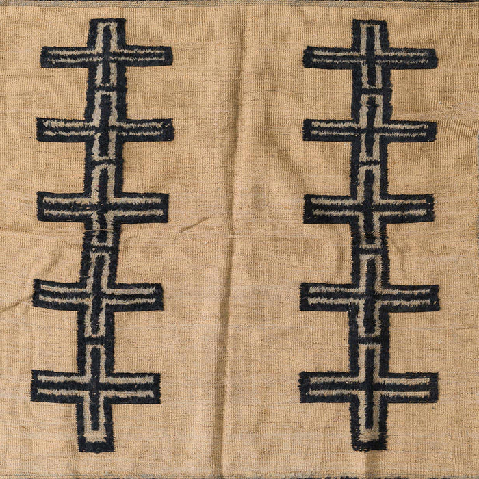 Square Machine Washable Abstract Red Brown Rug, wshabs5016